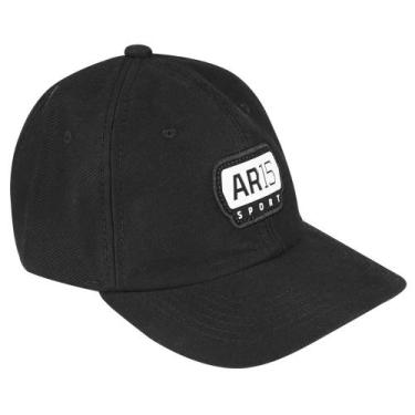 Imagem de Boné AR15 SPORT Preto Aba Curva Ajustável Unissex Original