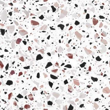 Imagem de Papel De Parede Adesivo Lavável Banheiro Granilite Cacos Terrazo Quart