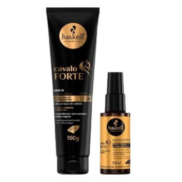Imagem de Kit Cavalo Forte 1 Leave In 150g 1 Selante de pontas 35ml Haskell