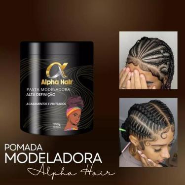 Imagem de Pasta Modeladora de cabelo Para Acabamentos e Penteados ALPHA HAIR
