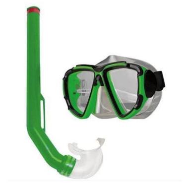 Imagem de Kit Mergulho Snorkel + Óculos Juvenil Adulto Para Natação - Art Sport