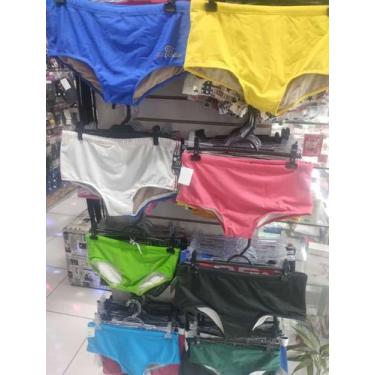 Imagem de Sunga slip lisas natação sungão - Shoptem7 
