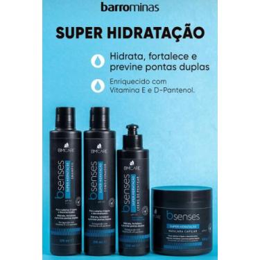 Imagem de Shampoo Bsenses Super Hidratação 300ml - Barro Minas 
