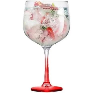 Imagem de Taça de Gin Tônica Gambo Vermelho For You Ruvolo 705ml