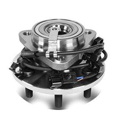 Imagem de DNA MOTORING OEM-WHA-0142 Conjunto de cubo de rolamento da roda dianteira esquerda com sensor ABS compatível com Dakota 1997-2004/1998-2003 Durango 4WD