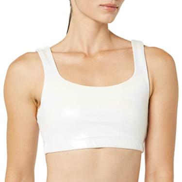 Imagem de EleVen by Venus Williams Sutiã esportivo feminino Get It Girl, Folha iridescente, P