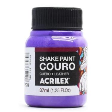 Imagem de Tinta para Couro Shake Paint Acrilex 37ml, 528 - LILÁS