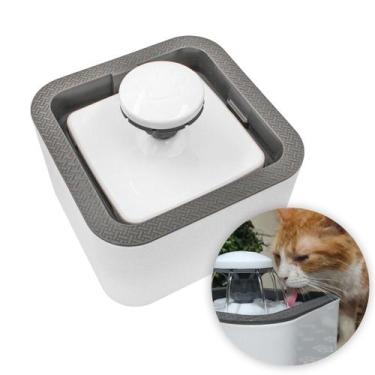 Imagem de Fonte De Água Para Gatos Cachorro Cães Pet Bebedouro Com Filtro Eletri