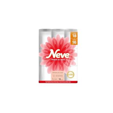 Imagem de Neve Papel Higiênico Toque de Seda Folha Dupla, 30m, Leve 18 Pague 16 Rolos
