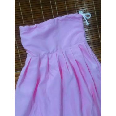 Imagem de Umbanda e candomblé, conjunto 3 peças em tactel micro fibra rosa bebê