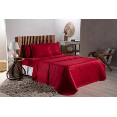 Imagem de Cobreleito Cama de Casal Padrão 2,00m x 2,20m (Várias Cores) - 115 - L