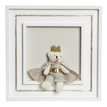 Imagem de Quadro Príncipe Com Corôa E Capa Quarto Bebê Infantil Menino - Potinho