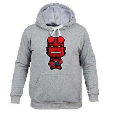 Imagem de Moletom Algodão Inverno Bonequinho - Surprass, Cinza, GG