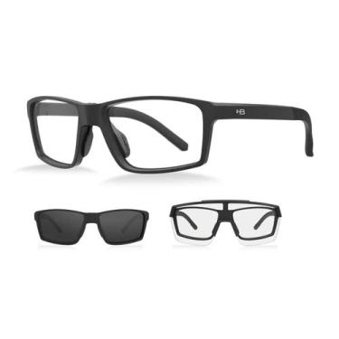 Imagem de Óculos de sol hb presto 2.0 matte black gray photocromático.