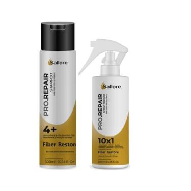 Imagem de Sallore Pro.Repair Fiber Restore Shampoo e Spray Finalizador