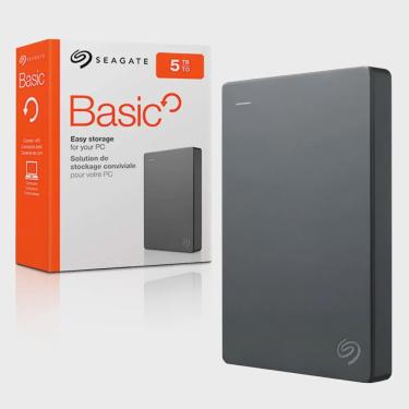 Imagem de Hd Externo 5tb Usb 3.0 Basic STJL5000400 seagate