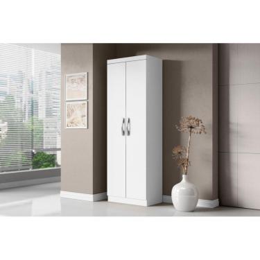 Imagem de Armário Multiuso Com 2 Portas New Branco  - Aramóveis