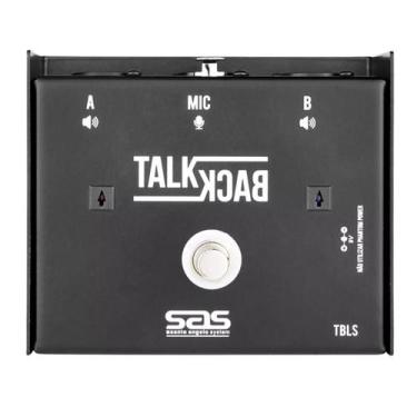 Imagem de Pedal Talkback Santo Angelo TBLS Led Sem Trava,  Preto