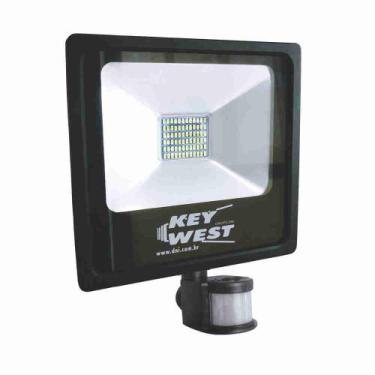 Imagem de Refletor de led com sensor de presença 30w - dni 6035 - Key west
