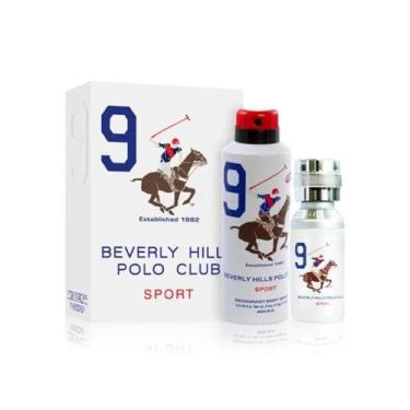 Imagem de Beverly hills polo club sport n9 edt 50ml + deo body spray n9 175ml