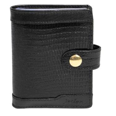 Imagem de Carteira Feminina em Couro Artlux 991, Preto