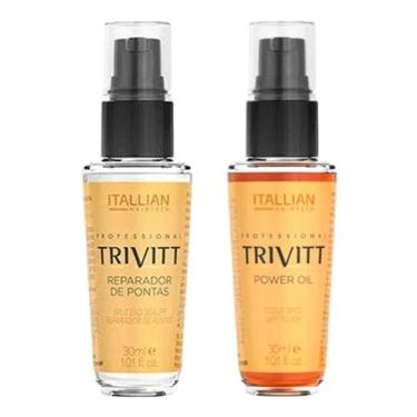 Imagem de Kit Power Oil + Reparador De Pontas  Trivitt - Itallian Hairtech