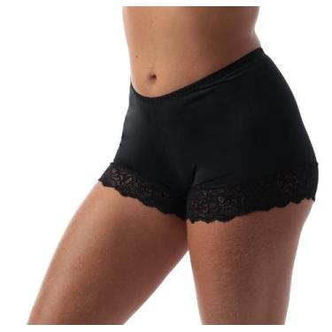 Imagem de Short Anagua Segunda Pele Feminino Com Renda Shortinho Curto - c&c, Pr