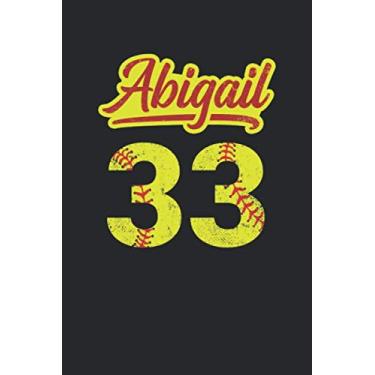 Imagem de Abigail 33: Softball Grid/Graph Paper Notebook for Catcher/Pitcher Girls Training Journal at Sports, High School, College, University
