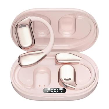 Imagem de BaotyJie Idioma traduzindo fones de ouvido pendurado fone de ouvido longo uso tempo redução ruído conveniente alto desempenho bt 5.4 fone