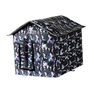 Imagem de Generic Abrigo para gatos vadios, barraca para animais de estimação sem-teto, abrigo para gatinhos portátil à prova de chuva, barraca confortável para gatos