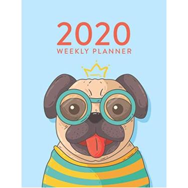 Imagem de 2020 Weekly Planner: Pink Pug Unicorn Daily Schedule Organizer. Weekly & Monthly Planner With To Do’s, Notes, Monday To Sunday. January 2020 - December 2020