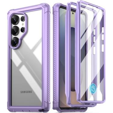 Imagem de Poetic Capa Guardian para Samsung Galaxy S25 Ultra 5G 6,9 polegadas (2025) [teste de queda de grau Mil-Grade 20 pés], protetor de tela integrado [funciona com ID de impressão digital], capa robusta à