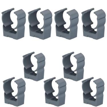 Imagem de 9 Conduletes Abraçadeira Pvc Cinza 3/4 Pol. Tigre Top