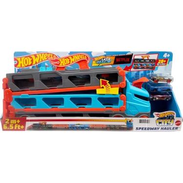 Imagem de HOT WHEELS City, Guincho, Pista de Carrinho, com 3 Carrinhos, A partir de 4 Anos
