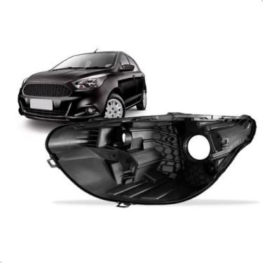 Imagem de Carcaça Farol Dianteiro para Ford Ka 2019 2020 2021 2022 - SP ACESSÓRI