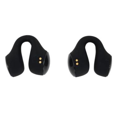 Imagem de Luqeeg Fones de ouvido pequenos e confortáveis, fones de ouvido de condução óssea, fones de ouvido ultra abertos para exercícios de ginástica, corrida e academia, projetados para orelhas pequenas