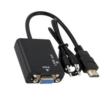 Imagem de Adaptador/Conversor HDMI para VGA com Áudio