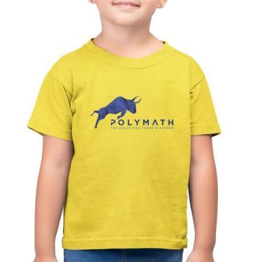 Imagem de Camiseta Algodão Infantil Polymath The Securities Token Platform - Foc