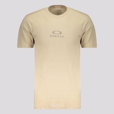 Imagem de Camiseta Oakley Bark New Logo Bege, GG