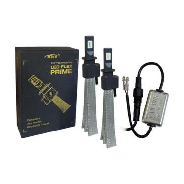 Imagem de Kit Led Flex Prime CSP 3200 Lúmens H1 H3 H7 H8 H9 H11 H16 H27 HB3 HB4 
