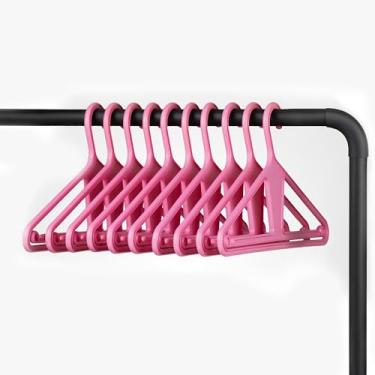 Imagem de Kangaroo™ Cabide de alta resistência 100% reciclado, calça, camisa, terno, casaco – patenteado, resistente, antiderrapante, cabide – Inclui hacks, dicas, truques – Feito nos EUA (Pacote com 10)