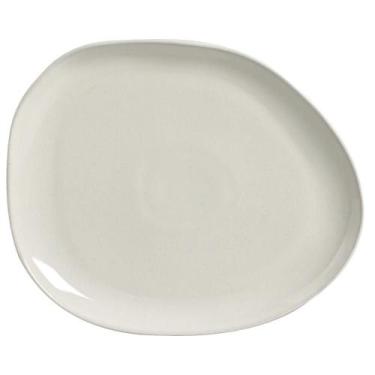 Imagem de Conjunto com 6 Pratos Raso Oval Orgânico Glam 31x24x2,5cm - Porto Bras