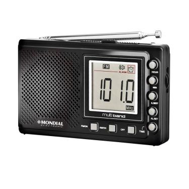 Imagem de Som Portátil Mondial Multibanda Rádio fm e am Fone de Ouvido 2W rms RP-03