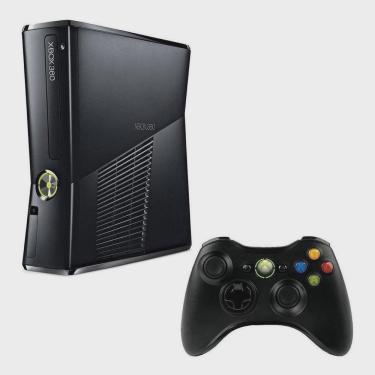 Imagem de Microsoft Xbox 360 Slim 3.0 500GB Standard Preto 100 Jogos