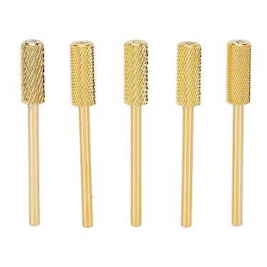 Imagem de Conjuntos de Bits de Barril de Broca de Unhas, Bits de Barril de Broca de Unhas Duráveis ​​superfície áspera Multi Funcional 5pcs Com Caixa de Armazenamento para Casa para