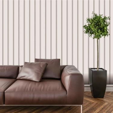 Imagem de Papel De Parede Adesivo Ripado Madeira Lavável Cozinha  3 metros