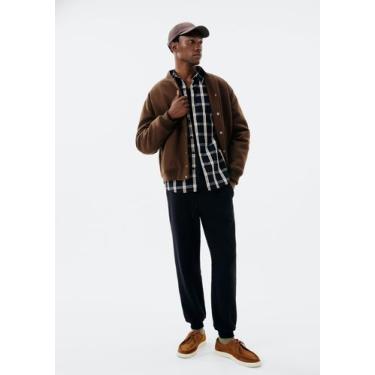Imagem de Kit Com 2 Calças Masculinas Jogger em Moletom Peluciado - Hering, M, C