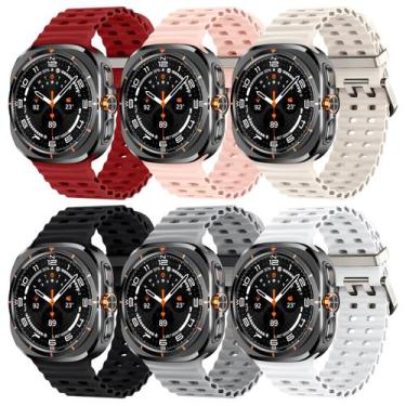 Imagem de Pulseira de relógio Acextro Marine Sport, pacote com 6 unidades para G