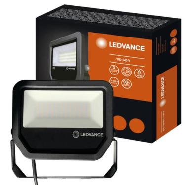 Imagem de Refletor Led 50W 4000K Bivolt 6000lm Ip65 Preto Pfm Ledvance, 110V/220