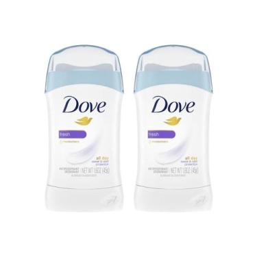 Imagem de Desodorante Creme Dove Stick Fem Fresh 45G - Kit Com 2Un
